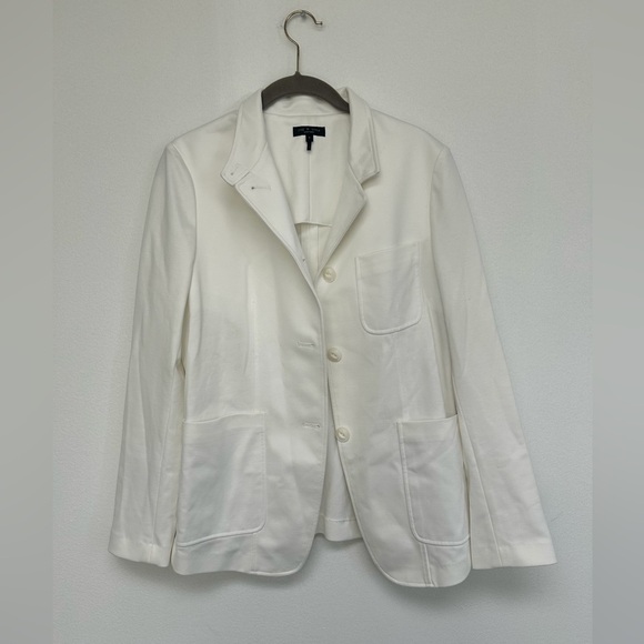 Rag & Bone White Ivory Button Down Blazer Women’s 8 - Picture 2 of 8